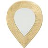 ATMOSPHERA CREATEUR D'INTERIEUR - Specchio di Metallo Romy 18x18cm
