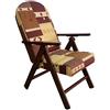 Liberoshopping Poltrona sedia relax amalfi marrone cucina soggiorno terrazzo camino