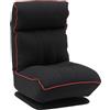 Mars Gaming MGC-THRONE, Divano Gaming Ergonomico, Base con Rotazione 360°, Schienale e Poggiatesta Regolabili, Schiuma Alta Densità, Design Versatile Pieghevole, Divano PC con Struttura Robusta, Rosso