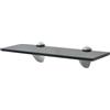 vidaXL Zwevend schap 30x10 cm 8 mm glas