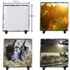 AptoFun Quadro d'ardesia personalizzato,Tavola di ardesia da personalizzare con foto e testi propri su Nutur Schifferplatte come regalo fotografico(20x20cm)
