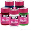 Hammeley Deka Permanent Metallic Colori Stoffa Chaire e Scure Metallizzata 25 ml (2105 Giallo Metallizzato)