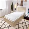 UpNap Fuze | Materasso Matrimoniale 160 x 200 cm in Schiuma Ipoallergenica | Altezza 18 cm | Ortopedico e Ipoallergenico | Rivestimento Antiacaro e Antibatterico | 100% Made in Italy