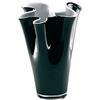 ONLYLUX Vaso in Vetro Wave H. 30 Opale Nero OL00231