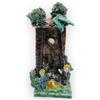 SICILIA BEDDA CAPACI Presepe Artigianale in Pregiata Ceramica di Caltagirone - h16 x 8 cm
