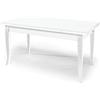 EsteaMobili Estea Mobili - TAVOLO BIANCO OPACO ALLUNGABILE 120 /200 X 80 LEGNO MASSELLO LACCATA BIANCO - 1004 - come foto