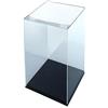 ORUS - Teca con base nera 25 x 25 x 45(h)
