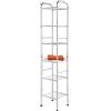 Feridras Colonna Bagno Acciaio 154004-B 28x32x170 Sei Ripiani