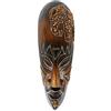 Coco Papaya Maschera, motivo elefante in legno 30 cm - Decorazione Etnica Chic