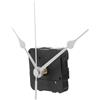 Alipis Kit Movimento Orologio Silenzioso Argento Lancette Grandi in Plastico e Ferro per Riparazione e Creazione Orologi Fai-da-Te