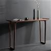 AYHARYLH Tavolo d'Ingresso Moderno in Legno, Consolle Stretta Stile Mid-Century, Tavolino Sottile per Divano, per Soggiorno e Ingresso(120cm/47.2in)