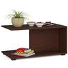 AKORD | Tavolino da Salotto in Legno - MARGO | Tavolo da Caffè | Coffee Table | Tavolini Basso Moderno | Consolle Ingresso | Arredamento Casa | 90 x 45 x 50 cm | Wengé
