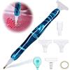 FQSNFNSTY8 Penna per Pittura a Diamante in Resina 5D Accessori 8 Pezzi 5D Diamond Painting Penna Resina Punta in Metallo per Penne per Pittura con Diamanti Punta Trapano Strumenti Di Pittura Diamantata Penna