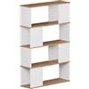 Vicco Divisorio per ambienti Eneos, Rovere bianco/dorato, 80 x 124.5 cm