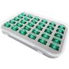 ckpsms Marca - # 4123078-45 Bobine Verdi Trasparenti （Senza Foro filettato Compatibile con Viking Husqvarna Group 5 6 7 & White 5811, 5823, 5839, 7700, 9800 Home Sewing (30 pz+Scatola)