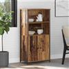 Genérico Credenza Legno Vecchio 62 x 36 x 121,5 cm Legno Multistrato,Marrone,25.65kg,882254