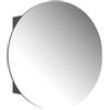 Vicco Specchio contenitore bagno Loki, Antracite, 70 x 70 cm con 2 scomparti, per montaggio a parete con specchio e ripiano