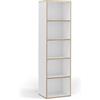 Vicco Libreria Tetrix, Bianco, 40 x 140 cm