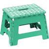 VIRSUS Sgabello pieghevole in Plastica 2875, misura 29x22x22 cm, richiudibile e salvaspazio, sgabello Multiuso con maniglia portatile per bambini e adulti da cucina, bagno, Vari Colori (Verde Acqua)