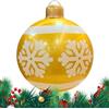 Generico Palla Natalizia Gonfiabile Gigante, Grande Palla Gonfiabile in PVC all'aperto, Decorazione per Palline di Natale all' -erto per Interni all'aperto
