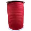 Generico Sbieco 25 MM Cotone 100 Metri Traversino Diagonale (Rosso)