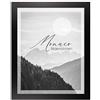 BIRAPA Cornice per foto Monaco 33x45cm Cornice nera opaca per poster