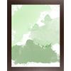 Homedecoration Home Decoration Misano - Cornice Quadrata in MDF, 45 x 50 cm, MDF, Eiche Dunkel Wenge, Verglasung: Acrylglas Antireflex 1 mm