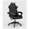 Cybert Sedia da Gaming Gamer Poltrona da Ufficio Scrivania Girevole Braccioli Design Ergonomico Supporto Lombare Meccanismo di Inclinazione (Nero)