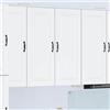 Generico Mobile da Cucina Bianco 80 x 31 x 100 cm Legno Multistrato,Mobili,Armadietti e portaoggetti,Pensili da cucina-884794