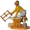 Fontanini Falegname 12CM Statuetta STATUINA in Resina per PRESEPE (F-34)