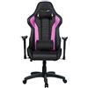 Cooler Master Caliber R1 Sedia Gaming Ergonomica, Sedia da Ufficio per Gamer con Braccioli Regolabili, Cuscini Lombari e per Collo, Pelle PU Sintetica Traspirante, Carico Fino a 150 kg - Viola/Nero
