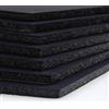 Cartone 5 mm Nero Schiuma al Centro, Formato 500 mm x 700 mm (Confezione da 4 Fogli)