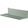 D-Segno Fly-K | Mensole Da Muro Design | Design Moderno e Minimal | Mensola Adatta a Ufficio, Salotto, Bagno, Libreria da Parete | P15 x L40/62 x H10 cm | 100% Made in Italy (Verde, 40)