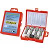 FARAD Stil Bull 1 - Bulloni antifurto per ruote, Filetto M12x1.25, lunghezza 22 mm, ES. 17 mm