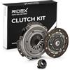 RIDEX 479C0027 Kit frizione con cuscinetto disinnesto con disco frizione Compatibilità con RENAULT CLIO II BB0/1/2, CB0/1/2