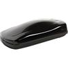 Nordrive N60041 Box 400, box da tetto auto in PST, 400 litri - Nero lucido