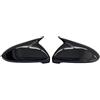 ESPYN Coperchio Specchietto Retrovisore Per VW Per Golf MK7 7.5 Per GTI R Per GTD Per Base 2009-2020 2X Calotte Copri Specchietto Retrovisore Laterale(Glossy Balck)