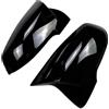 Mcrnwbip Cappuccio Specchietto Retrovisore Sostituzione Per BMW Serie 1 F40 116i 118i 120i 128ti M135i XDrive 2019-2024 Calotte Copri Specchietto Retrovisore Ala Laterale Kit Carrozzeria Modificati