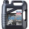 Liqui Moly Olio Motore 4T 5W-40 HC Street 20751 4 l per motori 4 tempi | Sintesi HC, testato per catalizzatori, per motori raffreddati ad aria e acqua con o senza frizione a bagno d'olio