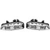 Cvgffs Fendinebbia Per Land Per Rover Per Range Per Rover Per Evoque 2012-2015 Gruppo Fari Fendinebbia A LED Griglia Di Luce Diurna Cornice DRL Accessori Per Auto Paraurti Anteriore Fendinebbia(1 Pair)