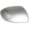 TRVQOT Wing Mirror Cap Per Mazda 2 2007 2008 2009 2010 2011 2012 2013 2014 Copertura specchietto retrovisore auto Accessori esterni auto Calotte Specchietti(R Silver)