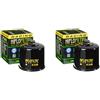 Hiflo Quantità 2 - Filtro olio motociclismo HF204RC