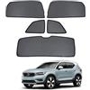 SioNS Tendine Parasole Auto Bambini Tenda Parasole Per Volvo XC40 XC 40 2018-2022 Protezione UV e Privacy Tende Magnetica Finestrini Laterali Posteriore Accessori,5pcs