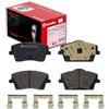 Brembo Pastiglie freno Brembo Anteriore P 86 031. Set di 4 | Compatibile con: VOLVO XC40