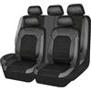 NICONC Coprisedi per Auto Hyundai i10 i20 i30 i40 ix20 ix35 ix55 Set di cinque coprisedili universali, grigio