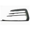RFSHOP Gruppo Luci Fendinebbia Paraurti Anteriore Per Fendinebbia, Cornice Per VW, Per Golf 7.5, Per GTI 2018, 2019 E 2020, Copertura, Griglia Di Ventilazione Aperta, Decorazione(Only Left Side)