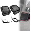 JOBOUND Maniglie di inclinazione del sedile, EVURU Misura for Ford Fiesta MK6 3 Porte 2002-2008 1417520 1417521 Anteriore Sinistra/Destra Maniglia di Inclinazione del Sedile Maniglia di Regolazione del Sedile