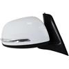 CYDJML Destro Sinistro Specchio Specchietti Retrovisori Completi Per Suzuki SX4 SX 4 2012-2013, Specchietto Retrovisore Laterale Con Indicatori Di Direzione A 5 Fili Gruppo specchietto retrovisore(Bianco,Giu
