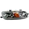 EDA PREMIUM auto Fari anteriori Destra 46818648 compatibile per FIAT PUNTO II 1999-2002, controllo elettronico/meccanico, Nero, H1, E2