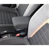 Drive Design Bracciolo Compatibile con Citroen C3 AIRCROSS (dal 2025 in avanti) Versione Tessuto Grigio Scuro - Regolabile in Lunghezza e con Grande portaoggetti. Nuovo C3 Aircross dal 2025 in avanti